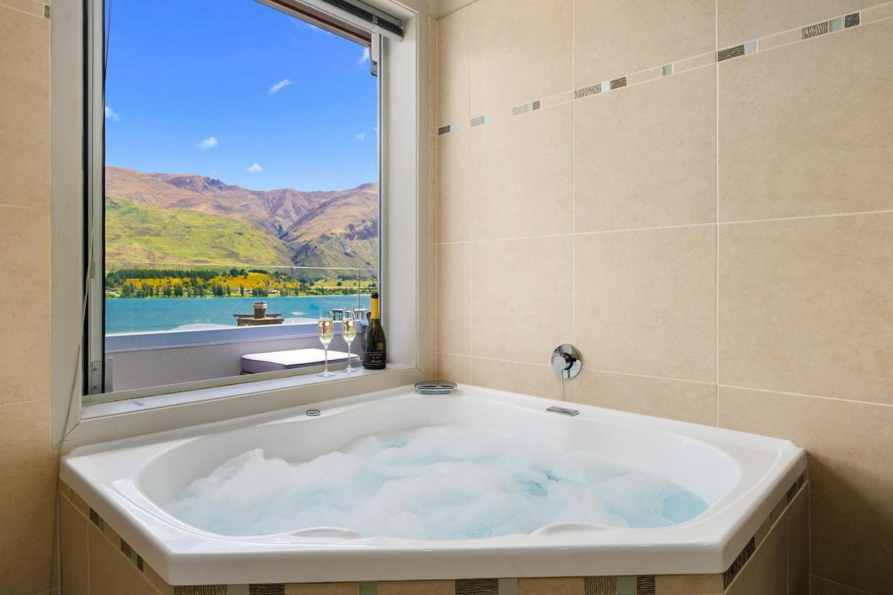 Luxury Lakeview Vista Apartment Wanaka Kültér fotó