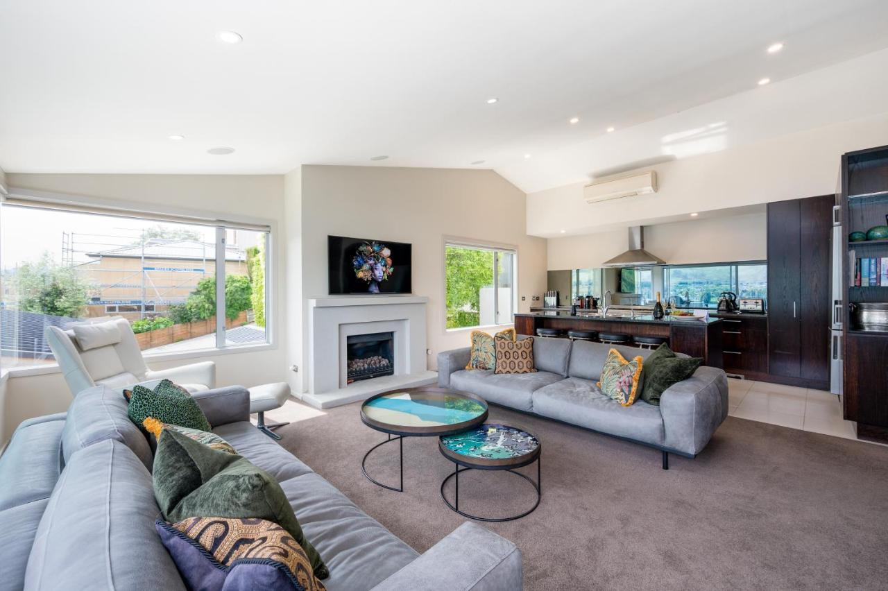 Luxury Lakeview Vista Apartment Wanaka Kültér fotó