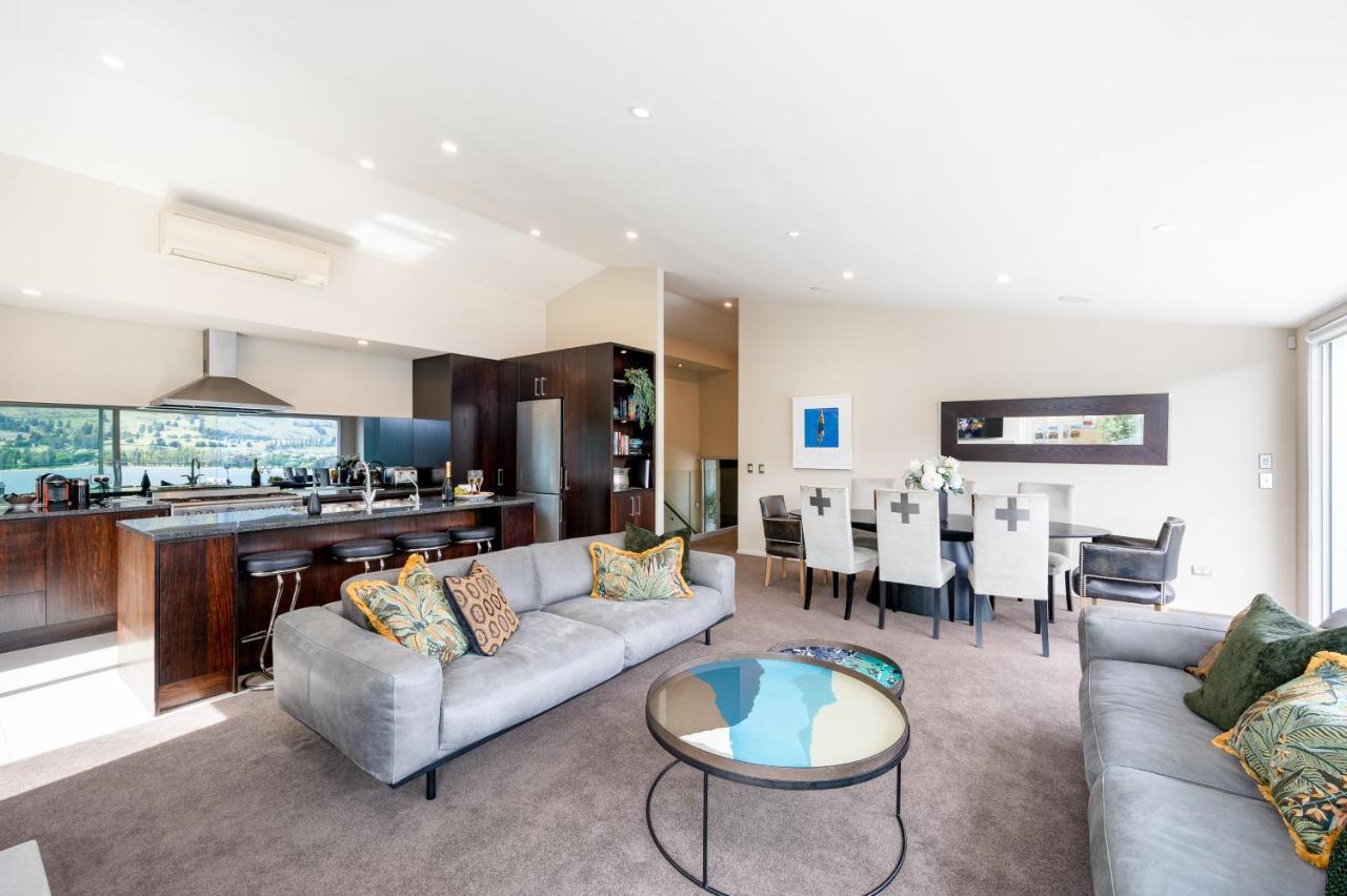Luxury Lakeview Vista Apartment Wanaka Kültér fotó