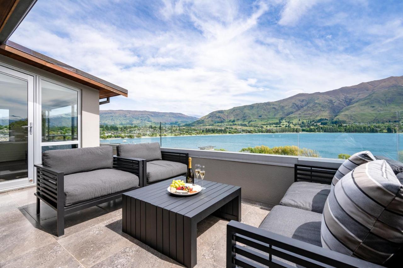 Luxury Lakeview Vista Apartment Wanaka Kültér fotó